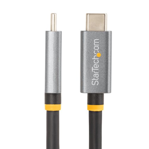 StarTech.com 1m USB4 Kabel, USB-IF Gecertificeerde USB-C Kabel, 40 Gbps, USB Type-C Data Transfer Kabel, 100W Power Delivery, 8K 60Hz, Compatibel met Thunderbolt 4/3/USB 3.2