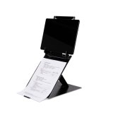 R-Go Tools Tablet- en laptopstandaard R-Go Riser Duo, geschikt voor 10-22 inch scherm, zwart