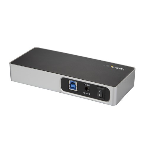 StarTech.com 7 Port USB-C Hub met Fast Charge poort - USB-C naar 5x USB-A 2x USB-C (USB 3.0 SuperSpeed 5Gbps) - USB 3.2 Gen 1 Type-C Hub met Power Adapter - Desktop/Laptop Hub
