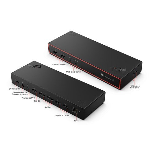 Lenovo TP TBT4 Dock G2 7000 - EU Docking Thunderbolt 4 Zwart