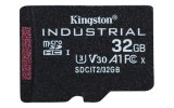 Kingston Technology 32GB microSDHC Industrial C10 A1 pSLC-kaart + SD-adapter