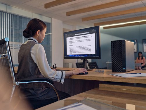 HP ProDesk 4 Tower G1i AI PC Intel Core Ultra 7 265 16 GB DDR5-SDRAM 512 GB SSD Windows 11 Pro Zwart