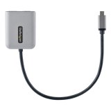StarTech.com USB-C MST HUB, USB-C naar Dual HDMI 4K 60Hz, USB Type C Multi Monitor Adapter voor Laptop met 30cm kabel, DP 1.4 Multi-Stream Transport Hub, USB-C naar HDMI Splitter voor 2 Schermen
