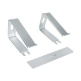 StarTech.com Laptop Standaard Bureau, Aluminum, Zilver, Max 5kg, Ergonomische Laptopstandaard, Draagbare Laptop Verhoger, Notebook Computer Stand voor Macbook Air/Pro, Dell XPS, Lenovo