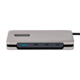 StarTech.com 4-Port USB-C Hub, 1x USB-A & 3x USB-C Ports, USB 3.1 10Gbps, Bus Powered USB Hub, USB Type C Hub met 25cm Wrap-Around Kabel, Compacte USB-C naar USB-A Hub