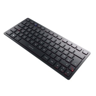 CHERRY KW 9200 MINI toetsenbord Universeel USB + RF Wireless + Bluetooth QWERTY Brits Engels Zwart