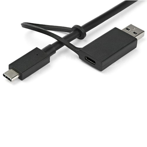 StarTech.com Universele Laptop Docking Station, Hybrid USB-C & USB-A Dock, Dual 4K DP & HDMI, 60W PD, Mac / Windows / Chrome OS, 4x USB 5Gbps Hub, GbE