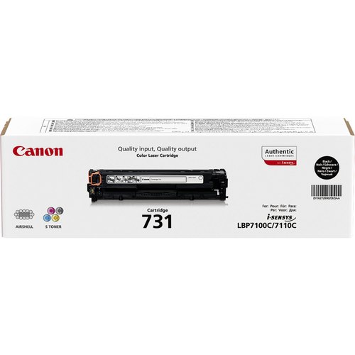 Canon 731 tonercartridge 1 stuk(s) Origineel Zwart