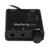 StarTech.com USB-stereo audio adapter externe geluidskaart met SPDIF digitale audio en stereo mic