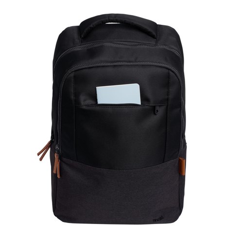 Trust Lisboa Rugzak 16 inch - Laptoprugzak – Voor laptops tot 16 inch – Gerecycled polyester – Zwart