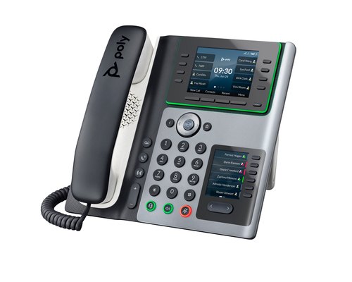 HP Poly Edge E450 IP-telefoon met PoE-ondersteuning
