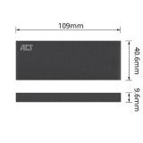 ACT M.2 SATA SSD behuizing, USB 3.2 Gen1