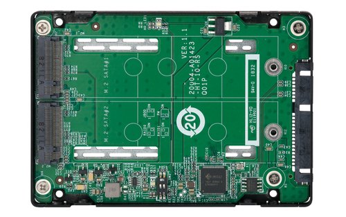 QNAP QDA-A2MAR behuizing voor opslagstations SDD-behuizing Zwart M.2