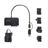 StarTech.com USB-C/USB-A naar M.2 NVMe en 2.5in/3.5in SATA Adapter, 10Gbps, Tool-Free Externe SSD Hard Drive Lezer, B+M/M-Key