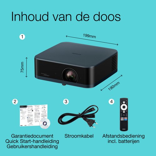 Epson Lifestudio Pop Plus — EF-62N Marineblauw
