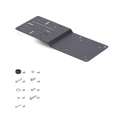 StarTech.com VESA Montageplaat voor NUC/Thin Clients of Laptop Docking Stations, VESA 75x75/100x100 Compatibel Adapter voor Mini PC