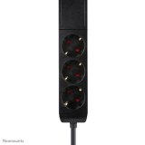 Neomounts DS22-840BL6 Bureaucontactdoos met klem en USB-C en USB-A poorten - Quick-charge