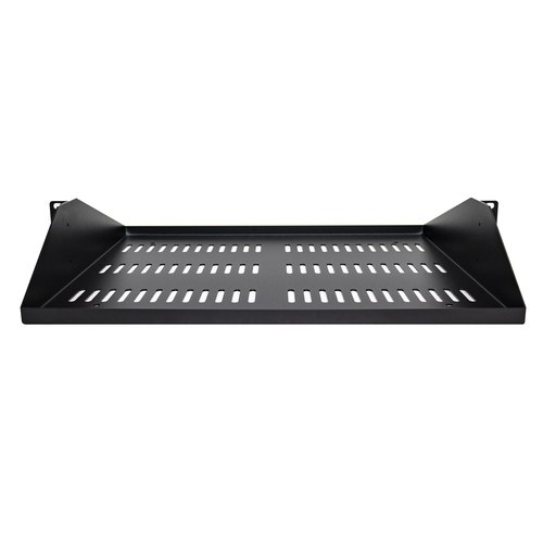 StarTech.com 2U Rack Shelf - Universele Geventileerde 19 inch Server Rack Plank/Lade voor AV/Data/Netwerk Apparatuur – Cantilever/Uitkragende Ligger – Duurzaam Ontwerp – Max. 91kg - Diepte 35 cm (14”)
