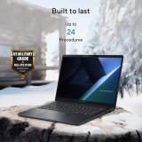 ASUS ExpertBook B3 B3405CCA-LY0758X Intel Core Ultra 5 225H Laptop 35,6 cm (14") WUXGA 16 GB DDR5-SDRAM 512 GB SSD Wi-Fi 6E (802.11ax) Windows 11 Pro Zwart, Grijs AZERTY Belgisch