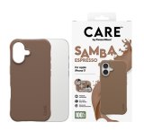 PanzerGlass CARE™ by ® Samba Case Espresso w. MagSafe iPhone 17 mobiele telefoon behuizingen Hoes Bruin