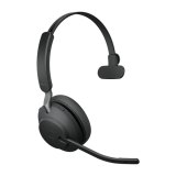 Jabra Evolve2 65 Headset Draadloos Hoofdband Kantoor/callcenter USB Type-A Bluetooth Oplaadhouder Zwart