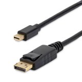 StarTech.com 2m Mini DisplayPort naar DisplayPort 1.2 Kabel - 4K x 2K UHD Mini DisplayPort naar DisplayPort Adapter Kabel - Mini DP naar DP Monitor Kabel - mDP naar DP Kabel - Zwart