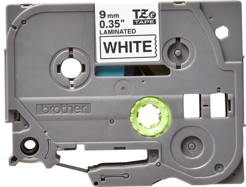 Brother TZE-221 labelprinter-tape Zwart op wit