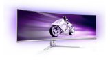 Philips Evnia 8000 49M2C8900/00 computer monitor 124,2 cm (48.9") 5120 x 1440 Pixels Dual QHD QD-OLED Wit