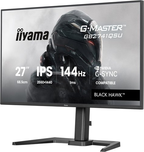 iiyama G-MASTER GB2741QSU-B1 computer monitor 68,6 cm (27") 2560 x 1440 Pixels 4K Ultra HD LED Zwart