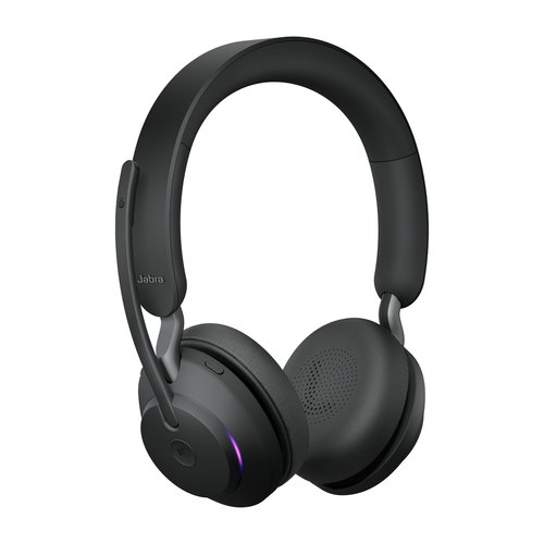 Jabra Evolve2 65 Headset Draadloos Hoofdband Kantoor/callcenter USB Type-A Bluetooth Oplaadhouder Zwart