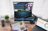 Acer PD163Qbmiuux computer monitor 39,6 cm (15.6") 1920 x 1080 Pixels Double Full HD LED Grijs