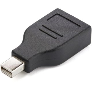 StarTech.com Compacte Mini DisplayPort naar DisplayPort Adapter - 4K x 2K Video - UHD Mini DP to DP Convertor - mDP naar DP 1.2 Adapter - mDP PC/naar DisplayPort Monitor/Scherm - M/F