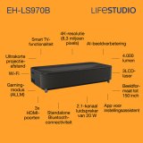 Epson Lifestudio Grand Plus EH-LS970B - Metallic zwart