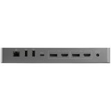 StarTech.com Thunderbolt 3 Dock met USB-C Host Compatibiliteit - Dual 4K 60Hz DisplayPort 1.4 en Dual HDMI 2.0 - Single 8K - TB3/USB-C Laptop Docking Station - 96W PD, 5xUSB - 10Gbps