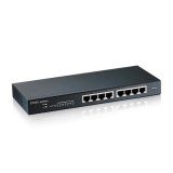 Zyxel GS1900-8 Managed L2 Gigabit Ethernet (10/100/1000) Zwart