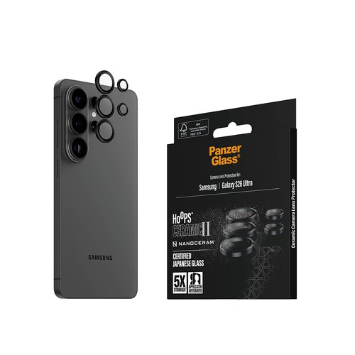 PanzerGlass ® Hoops® Ceramic II Camera Lens Protector Samsung Galaxy S26 Ultra Doorzichtige schermbeschermer 1 stuk(s)
