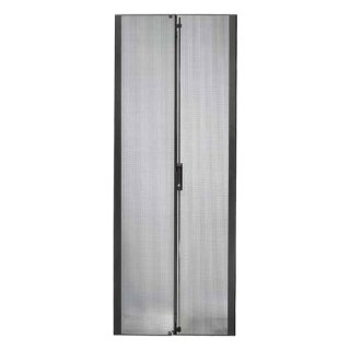 APC NetShelter SX 42U 750 mm brede geperforeerde gesplitste deuren zwart