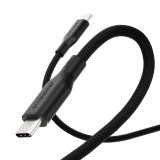 PanzerGlass empower™ by ® Racing 240W USB-C to USB-C Cable | USB 2.0 | 2M | Space Black USB-kabel Zwart