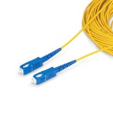 StarTech.com 30m SC naar SC (UPC) OS2 Single Mode Simplex Glasvezel Kabel, 9/125µm, Laser Optimized, 40G/100G, Flexibel Buigen, Low Insertion Loss, LSZH Fiber Patchkabel