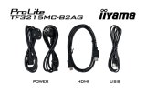 iiyama ProLite TF3215MC-B2AG computer monitor 80 cm (31.5") 1920 x 1080 Pixels Full HD LED Touchscreen Kiosk Zwart