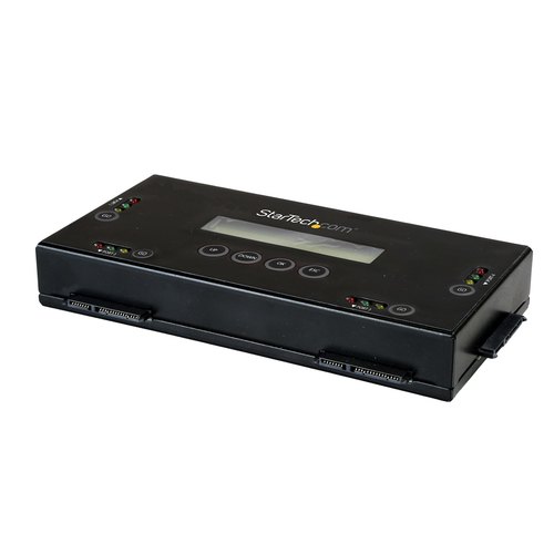 StarTech.com 4 Bay SSD/HDD Hard Drive Eraser, 2.5" & 3.5" SATA, Hostless Externe Standalone Disk Wiper/Sanitizer, 9 Erase Modes, RS232 Printer Port, NIST/DOD & TAA Compliant