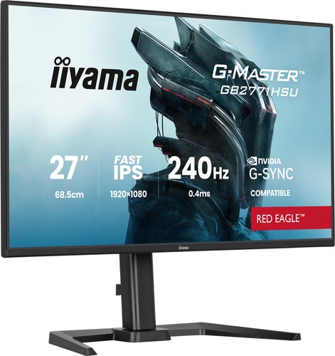 iiyama G-MASTER GB2771HSU-B1 computer monitor 68,6 cm (27") 1920 x 1080 Pixels Full HD Zwart