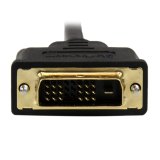 StarTech.com 1m Mini HDMI naar DVI Kabel, DVI-D naar HDMI Kabel (1920x1200p), 19 Pin HDMI Mini Male naar DVI-D Male, Digital Monitor Kabel Adapter M/M, Mini HDMI naar DVI Adapter