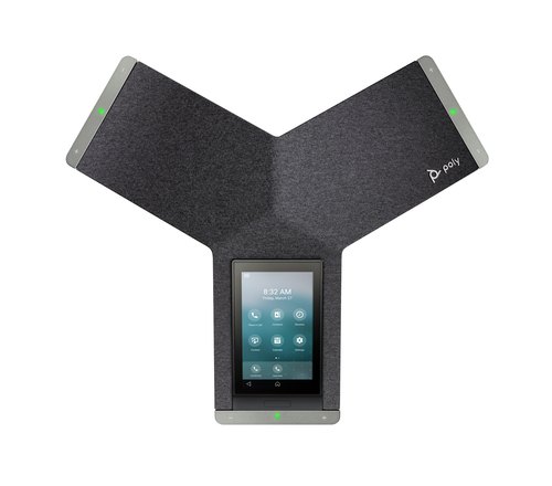 HP Poly Trio C60 IP-conferentietelefoon, volledige radio en PoE-ondersteuning