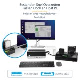 StarTech.com 4-Bay Hard Drive Cloner en Wisser, Standalone 1:3 HDD/SSD Kloner/Copier/Earser, USB 3.0/eSATA naar SATA Docking Station, Hard Disk Duplicator en Secure Erase Dock, Toolless/Top-Loading Ontwerp