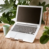 R-Go Tools Laptop- en tabletstandaard R-Go Treepod, ergonomisch en modulair, verstelbaar, biobased