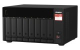 QNAP TS-873A NAS Tower Ryzen Embedded V1500B 8 GB DDR4 0 TB QNAP Turbo System Zwart