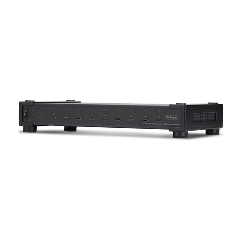 StarTech.com 10-Port USB-C Oplaadstation, 60W Per Poort, 350W Totaal Vermogen, Multipoort USB Type-C Oplader / Oplaadblok, TAA Compliant