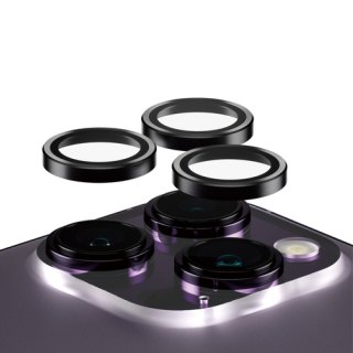 PanzerGlass ® Hoops® Camera Lens Protector Black iPhone 14 Pro | 14 Pro Max Doorzichtige schermbeschermer Apple 1 stuk(s)