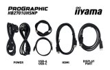 iiyama PROGRAPHIC HB2701UHSNP-B1 computer monitor 68,6 cm (27") 3840 x 2160 Pixels 4K Ultra HD LCD Zwart